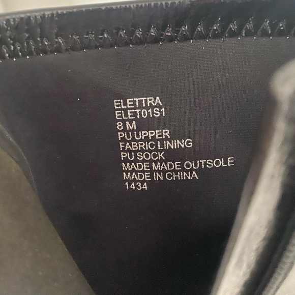 Steve Madden Peep Toe High Heel Boots Size 8 - Picture 6 of 6